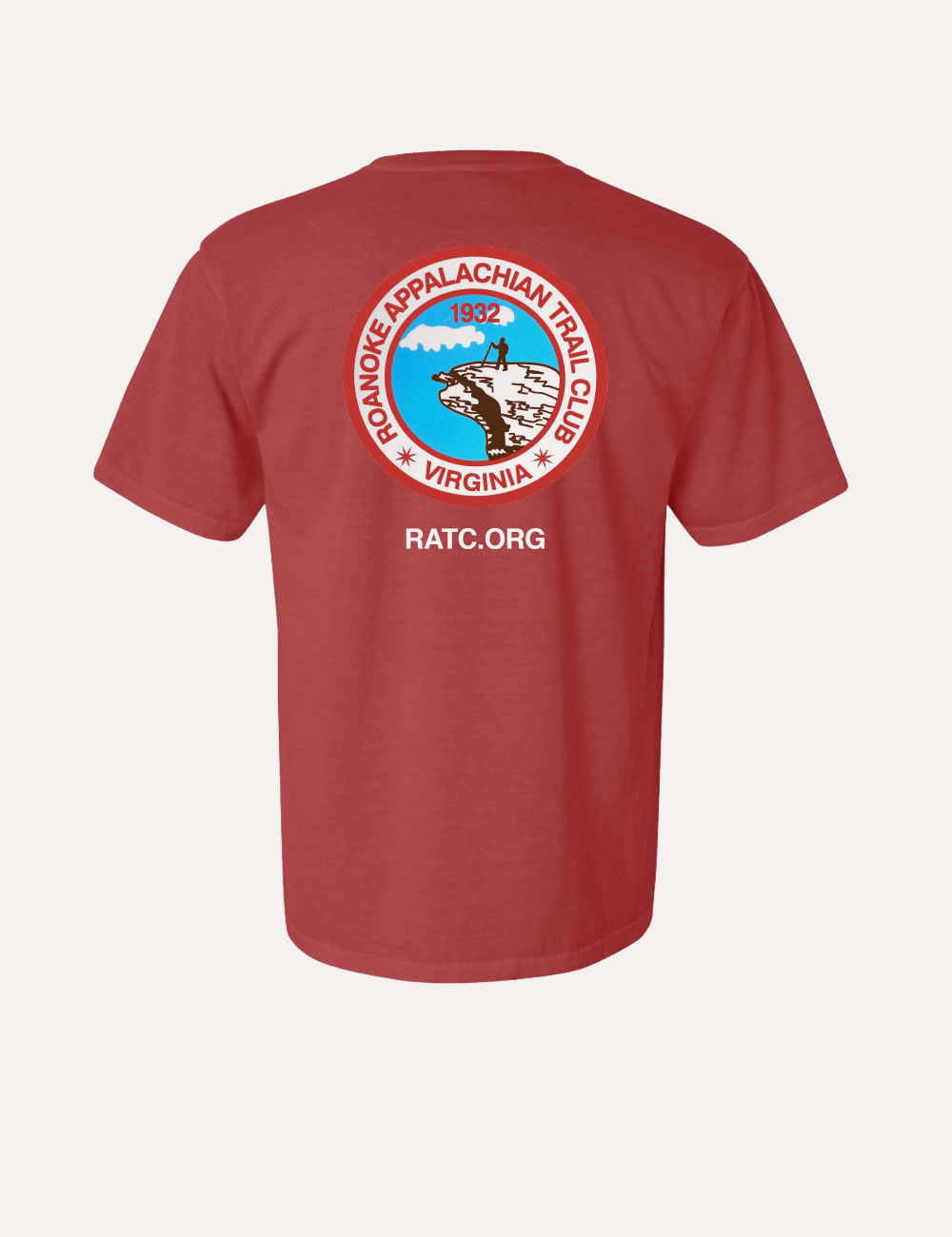 Roanoke Appalachian Trail Club - Merch - Women's V-neck T-Shirt - Back